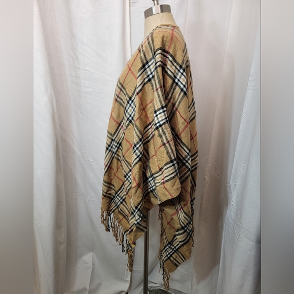 V. Fraas plaid cape - Picture 2 of 4